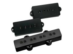 Набор звукоснимателей DIMARZIO P+J Set (Black)